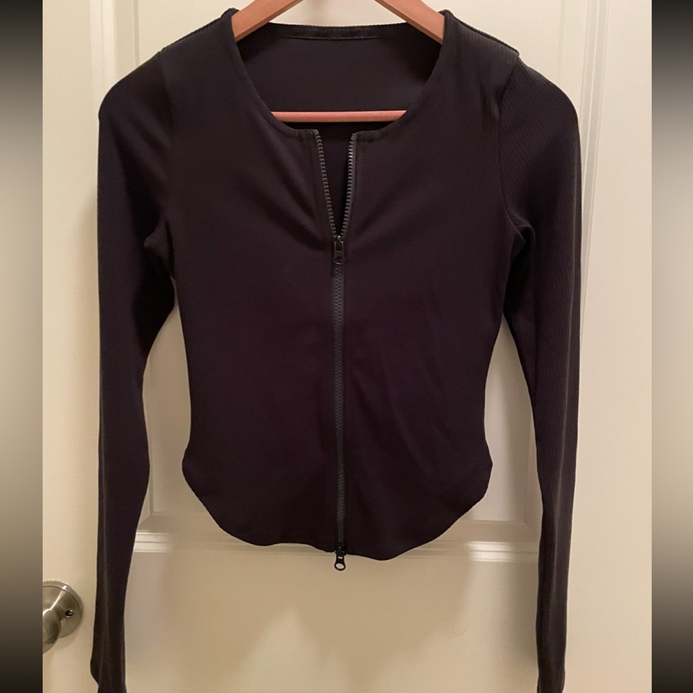 Alo Yoga - S - Ribbed Stardust Long Sleeve